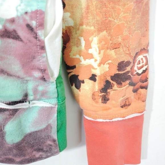 Desigual Vintage Abstract Zipup Hoodie - Picture 8 of 9